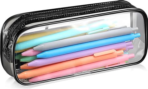 pencil case translucent black